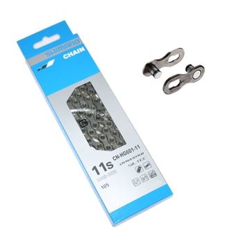 Picture of SHIMANO 105 CHAIN HG601 11SPEED 3WITH QUICK LINK 138LINKS